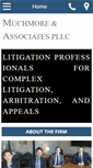 Mobile Screenshot of muchmorelaw.com